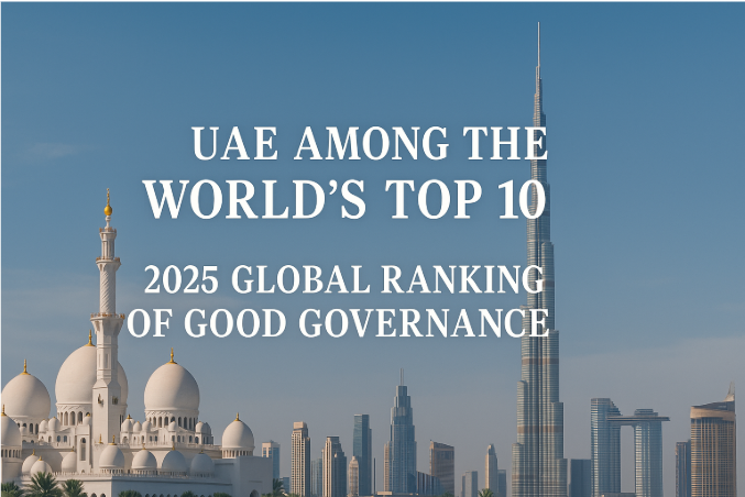 UAE Among the World’s Top 10: 2025 Global Ranking of Good Governance